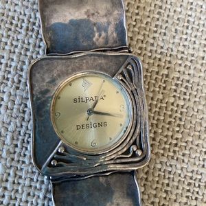 Silpada .925 Sterling Silver fashion watch. A   piece of art!